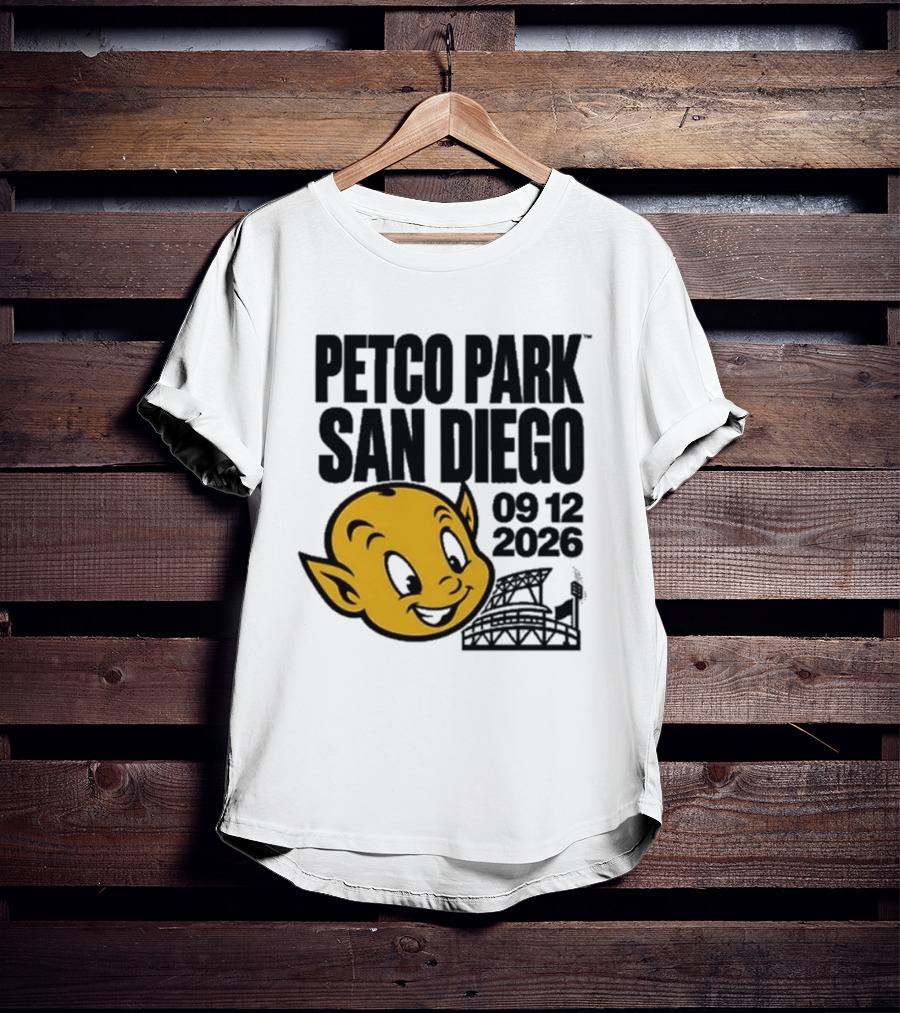 Petco Park San Diego Sep 12 2026 Event Icon With Stadium T-Shirt