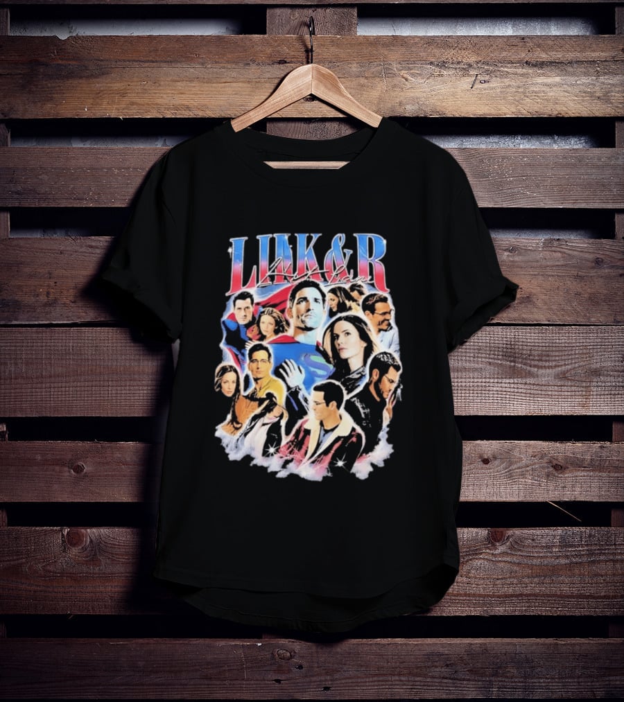 Lois&Clark Superman And Lois Lane Cape Romance T-Shirt