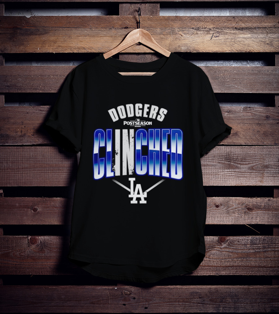Los Angeles Dodgers Postseason Clinched 2026 LA T-Shirt