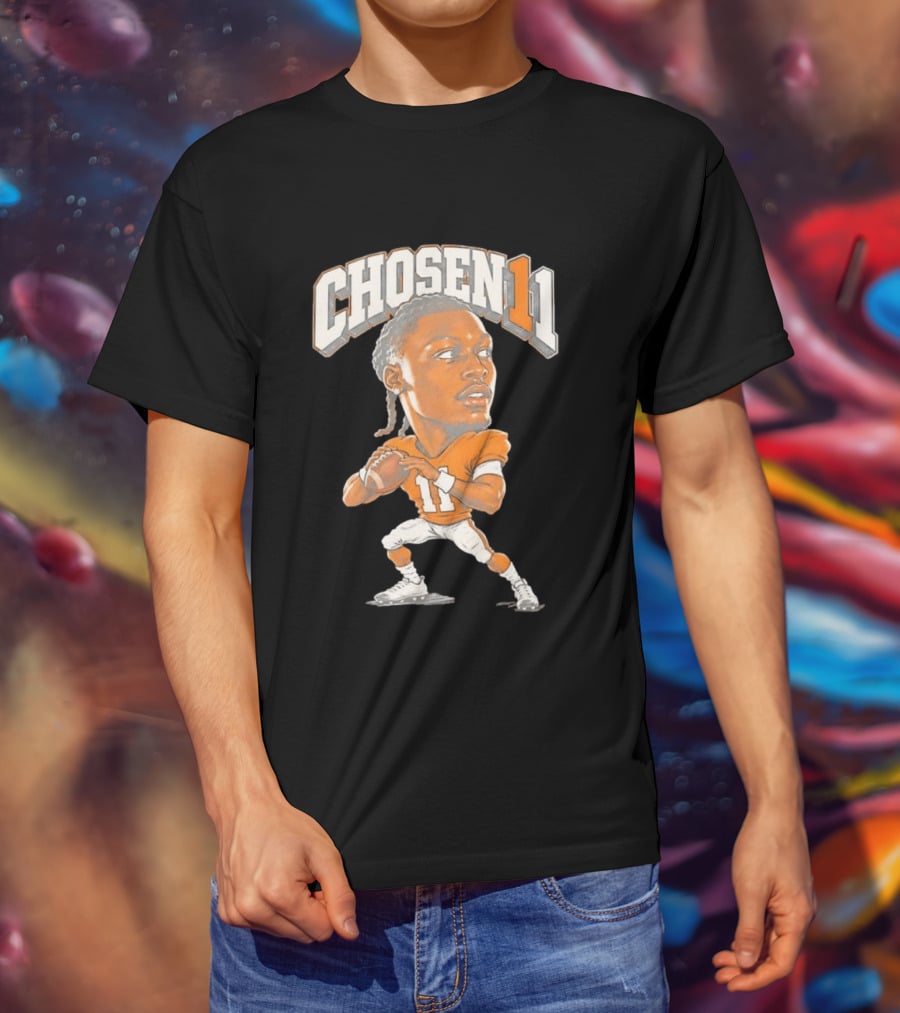 Chosen 11 Tennessee Football Talk Nico Iamaleava Quarterback T-Shirt