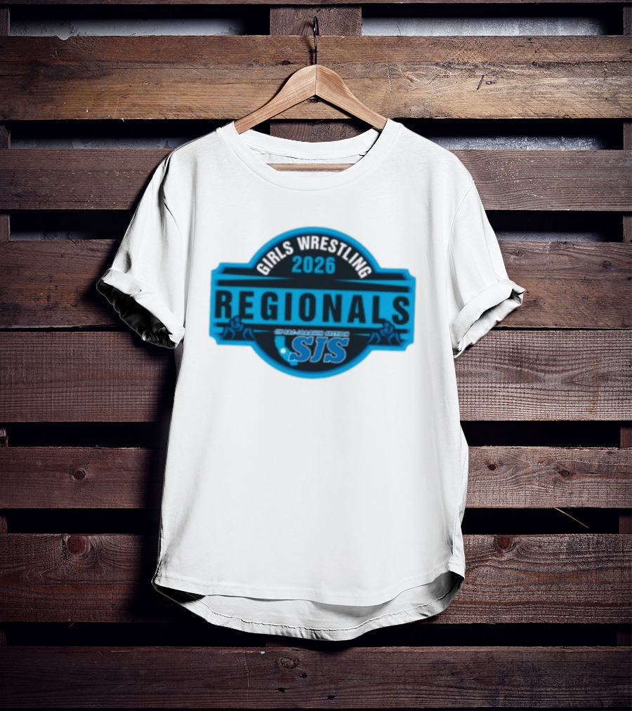 CIF SJS 2026 Girls Wrestling Regionals Championship Event T-Shirt