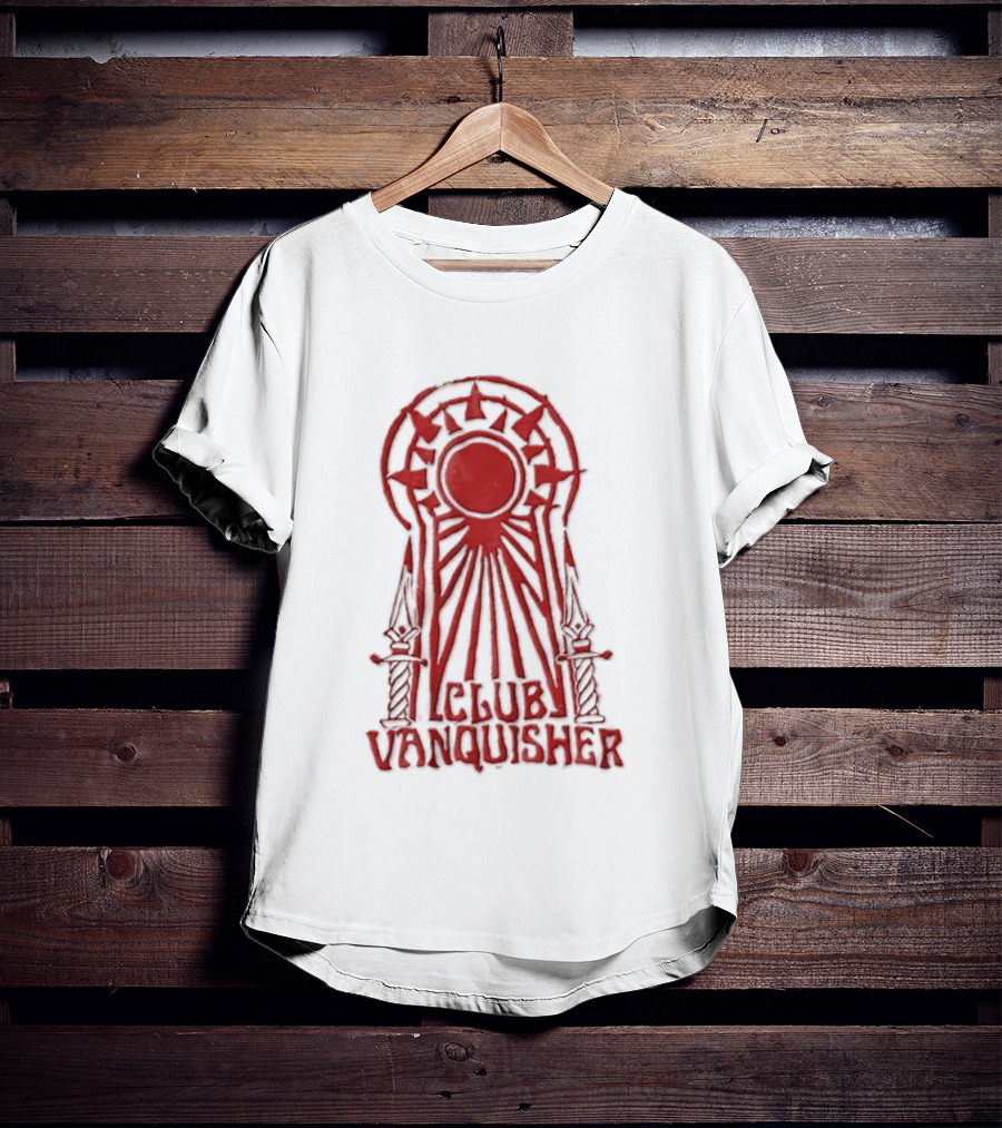 Club Vanquisher Sun With Daggers Red T-Shirt