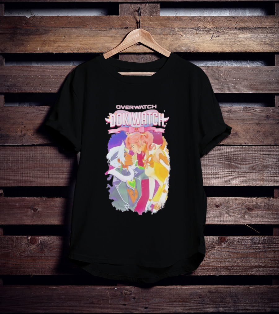 Overwatch Doki Anime Magical Girl Romance T-Shirt