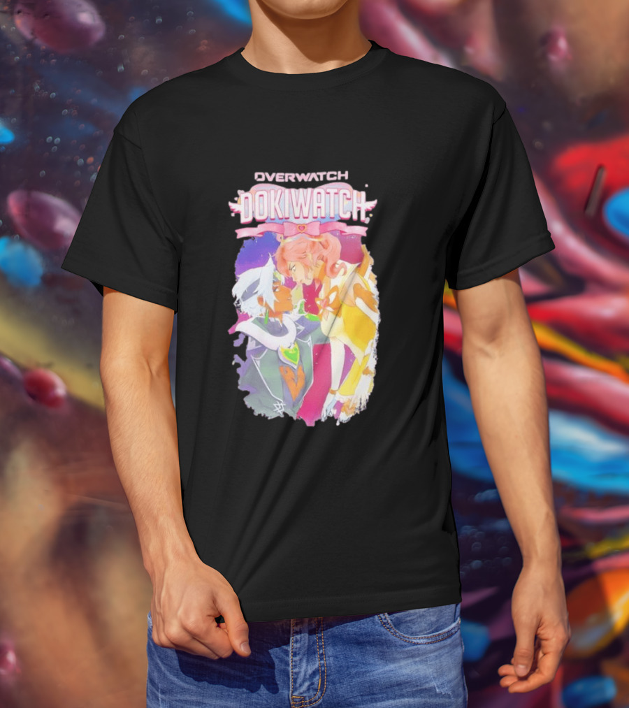 Overwatch Doki Anime Magical Girl Romance T-Shirt