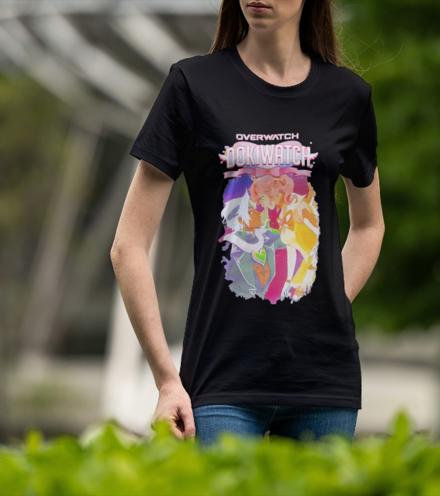 Overwatch Doki Anime Magical Girl Romance T-Shirt