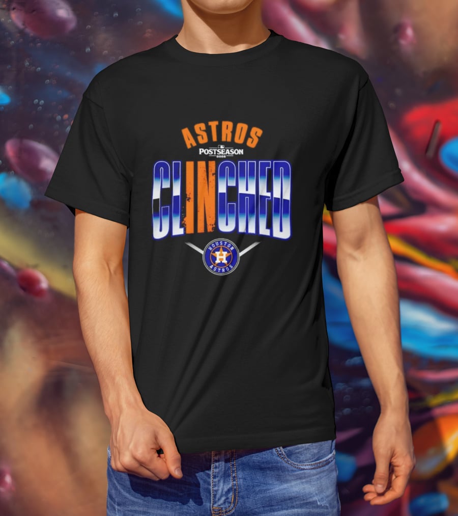 Houston Astros Postseason Clinched 2026 T-Shirt