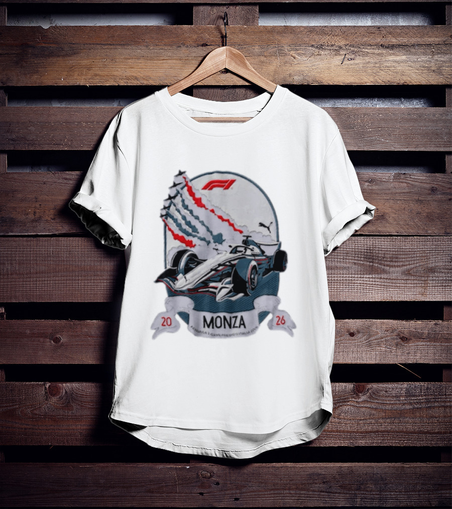 F1 Monza 2026 Italian Grand Prix Puma Racing Car T-Shirt