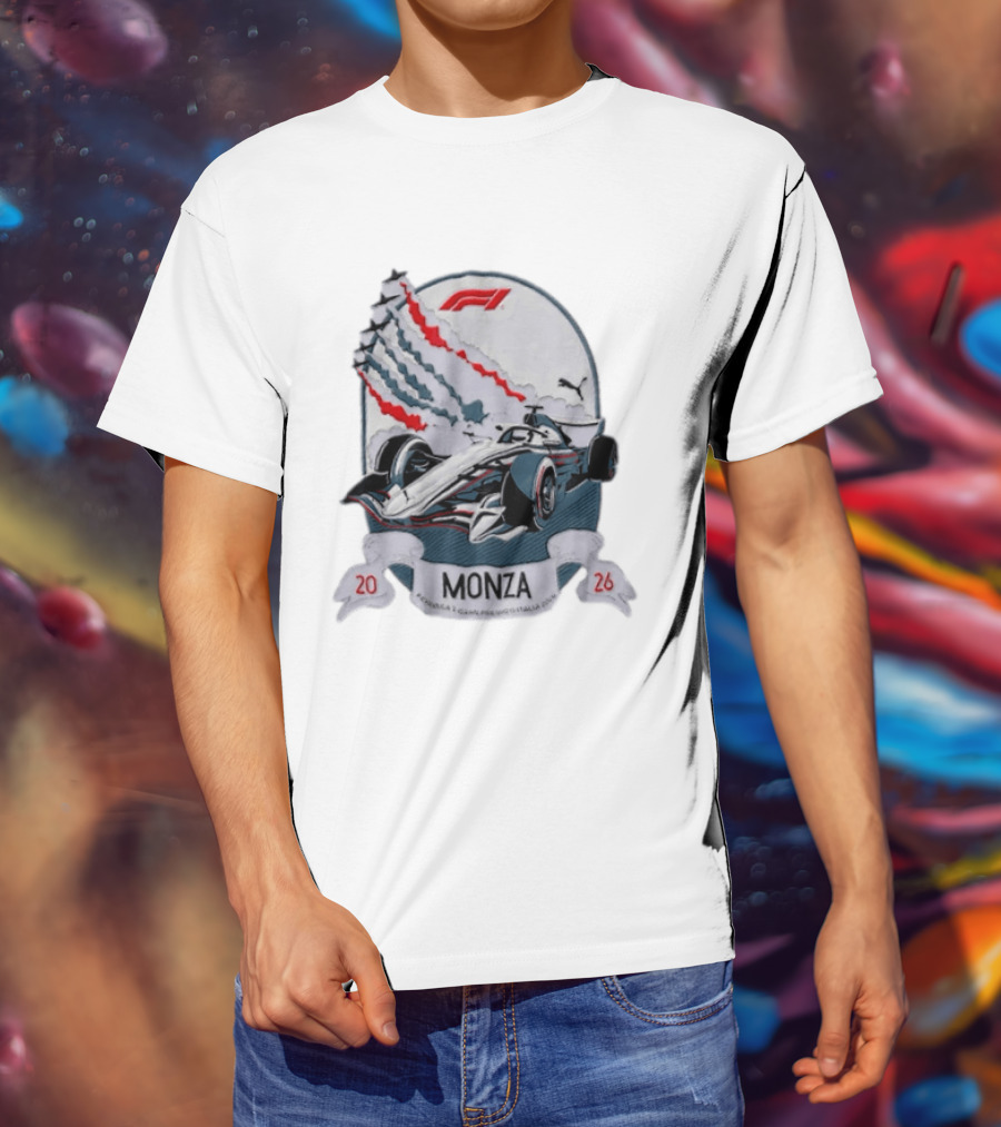 F1 Monza 2026 Italian Grand Prix Puma Racing Car T-Shirt