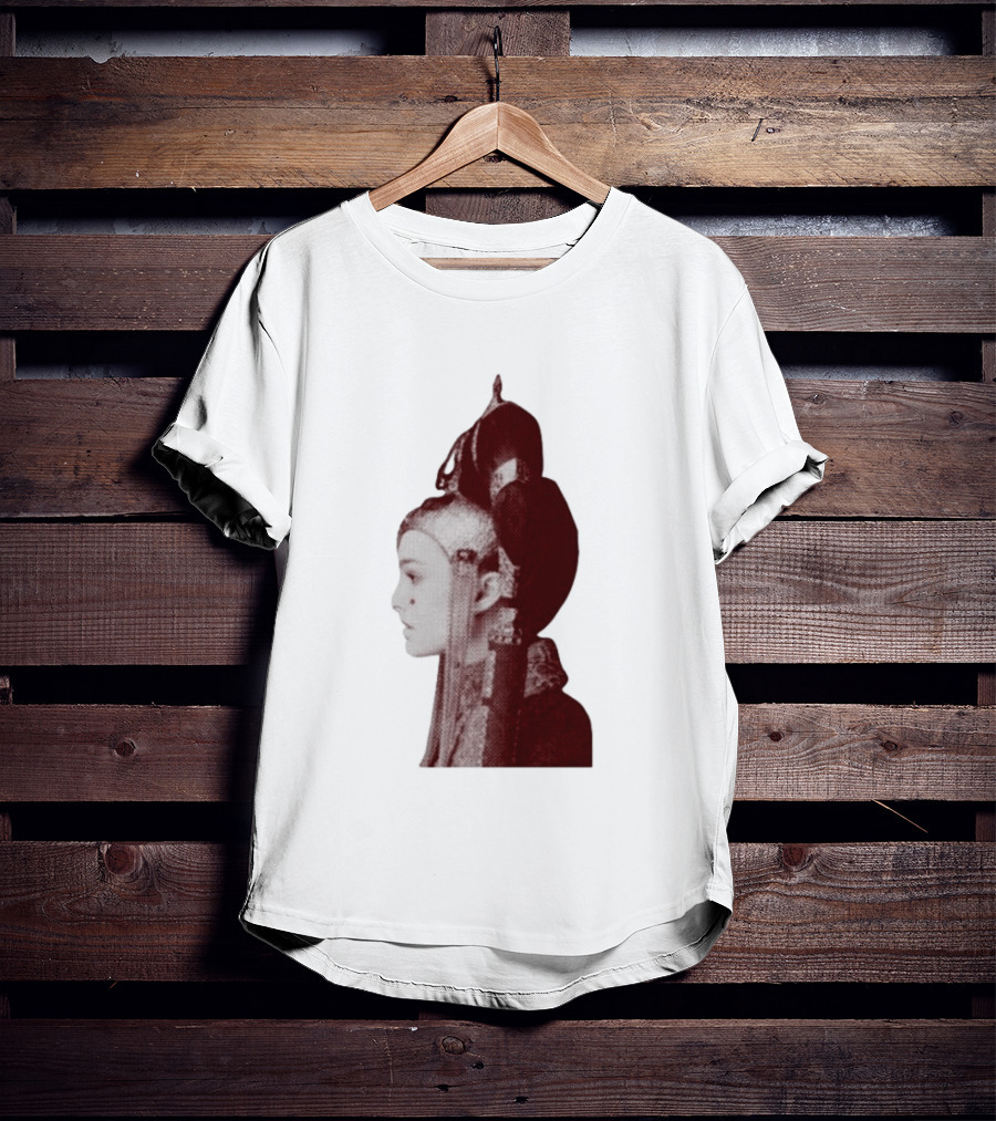 Queen Amidala Profile Bootleg Style Vintage Aesthetic T-Shirt