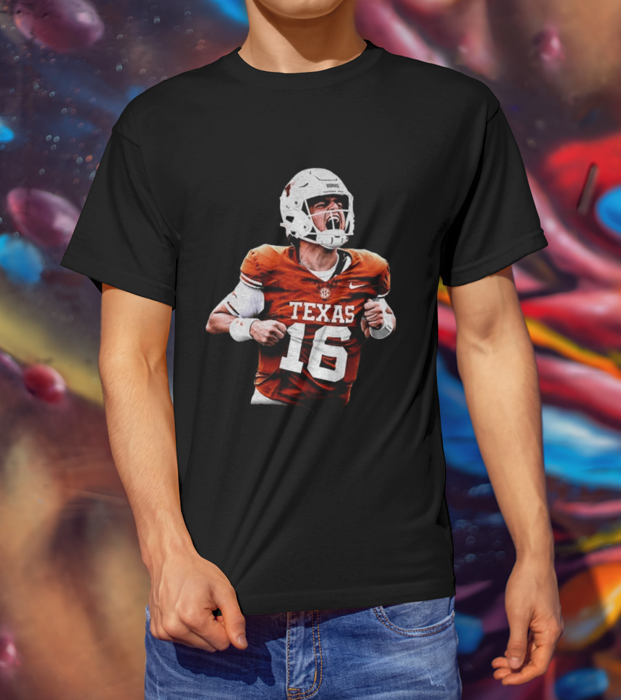 Arch Manning Texas Longhorns Comeback Victory Over OSU T-Shirt