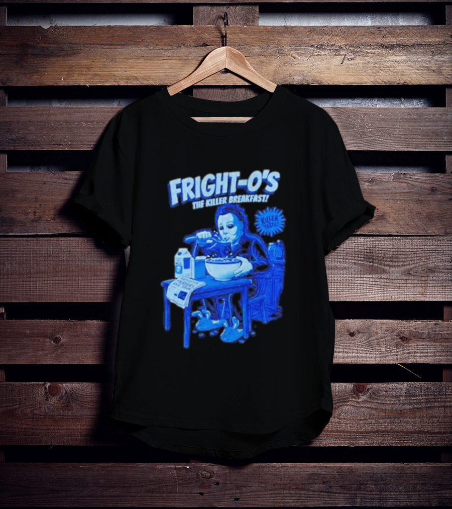 Fright O's The Killer Breakfast Cereal Halloween Michael Myers Killer Taste T-Shirt