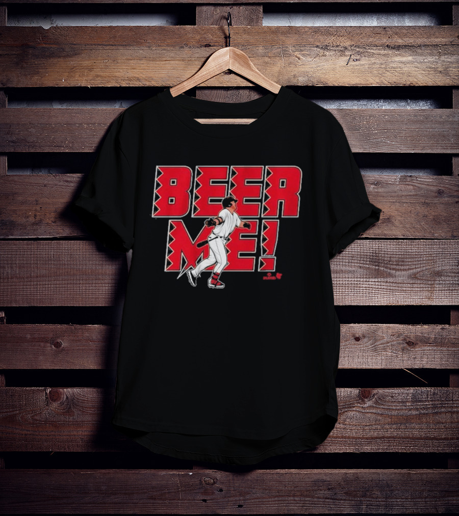 Beer Me Baseball Humor Seth Beer Playful T-Shirt