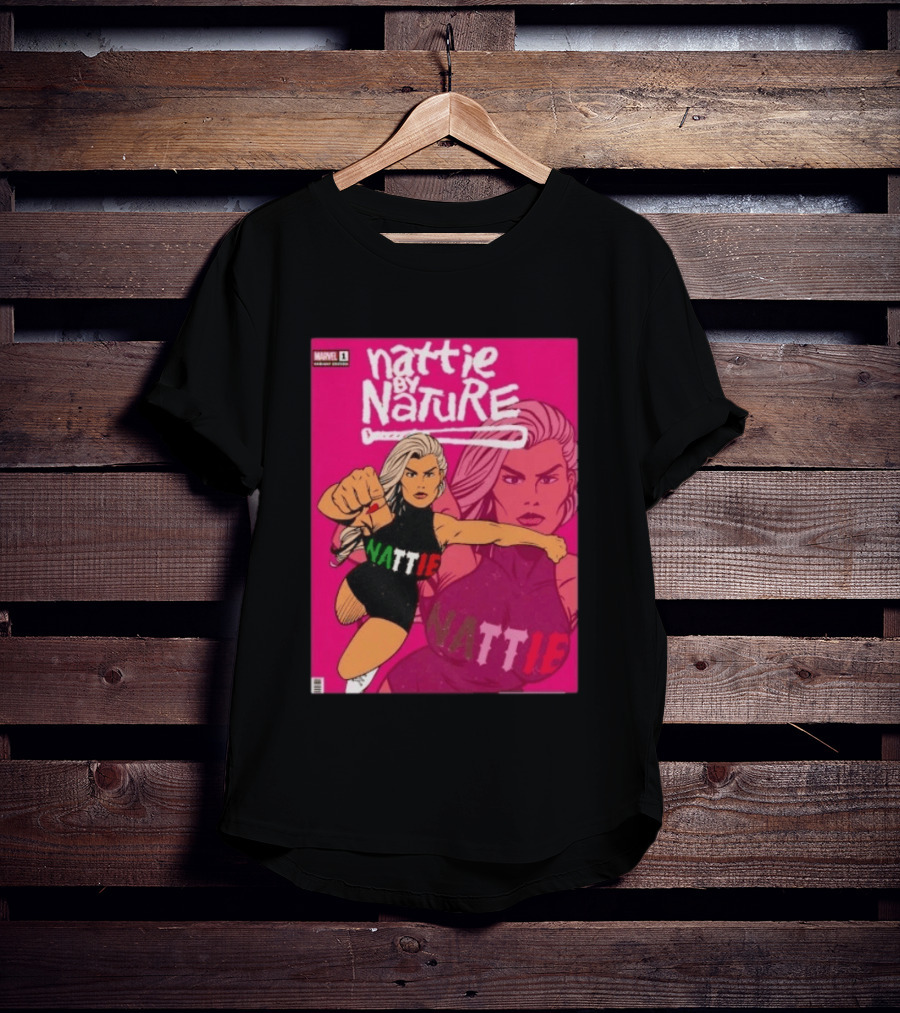 Nattie By Nature Marvel Variant Nattie Issue One Comic T-Shirt
