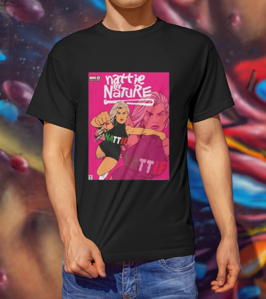 Nattie By Nature Marvel Variant Nattie Issue One Comic T-Shirt