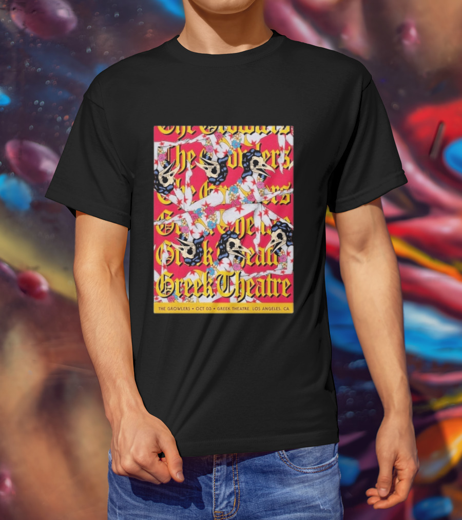 The Growlers Greek Theatre Los Angeles October 3 T-Shirt