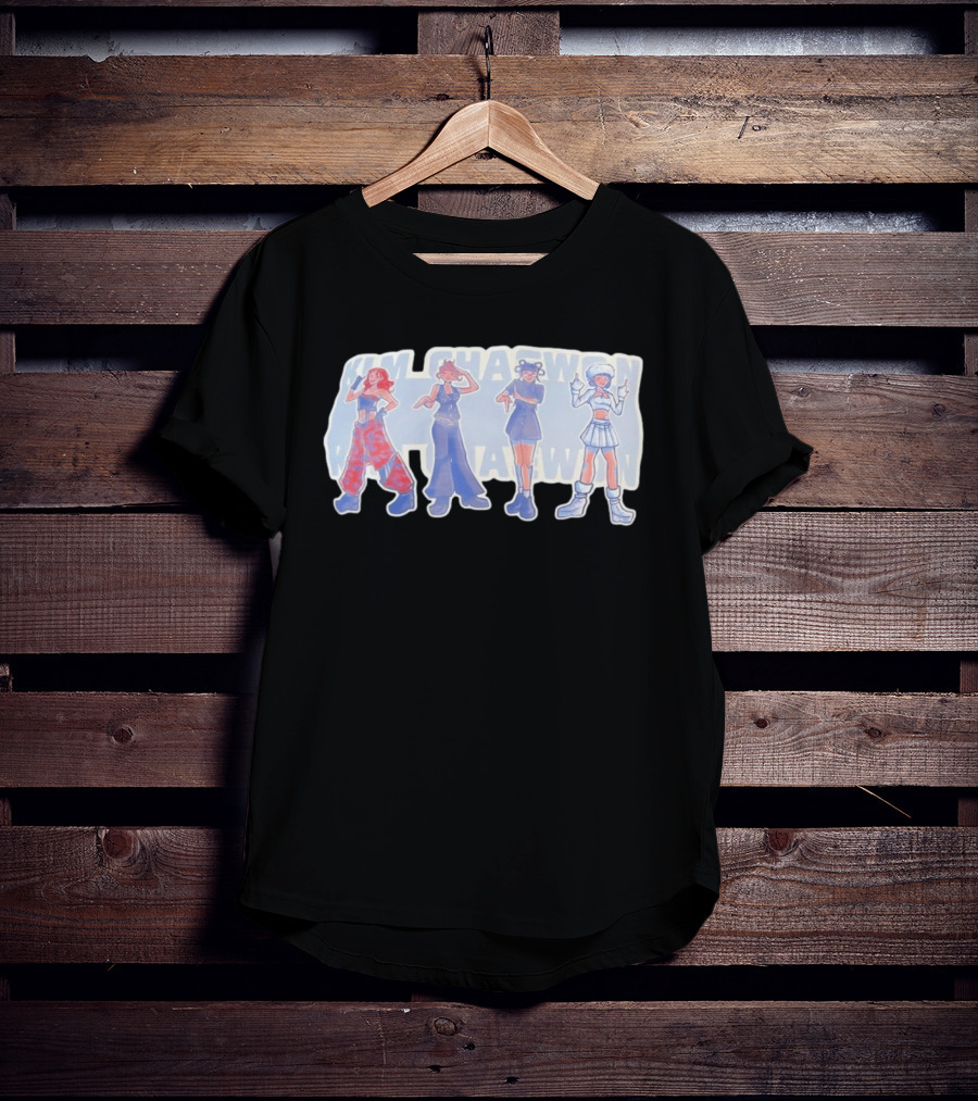 Kim Chaewon Le Sserafim K Pop Fashion Styles T-Shirt