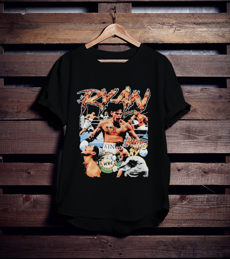 Ryan Garcia WBC Boxing Champion Explosive Action Montage T-Shirt