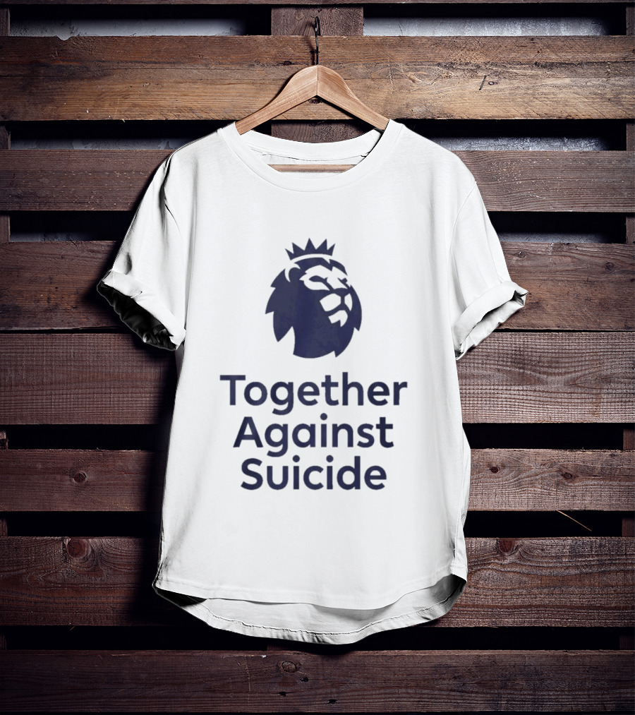 Aston Villa Premier League Together Against Suicide T-Shirt