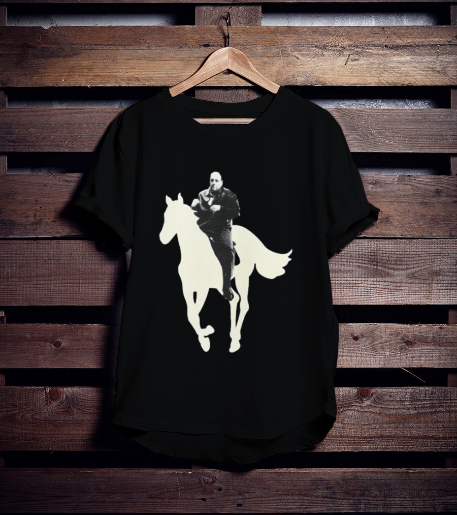 James Gandolfini The Sopranos Horse Riding T-Shirt