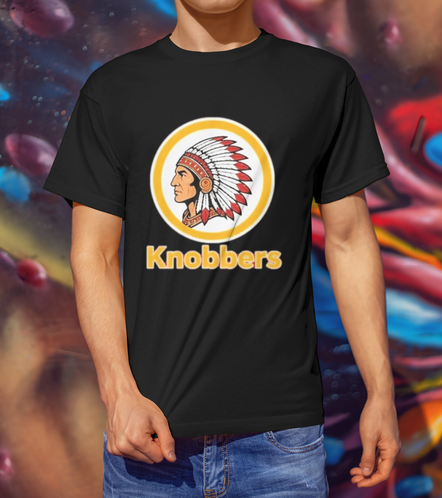 Washington Redskins Knobbers Native American Head T-Shirt