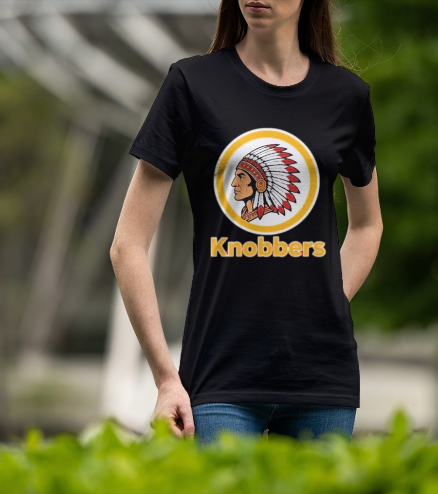 Washington Redskins Knobbers Native American Head T-Shirt