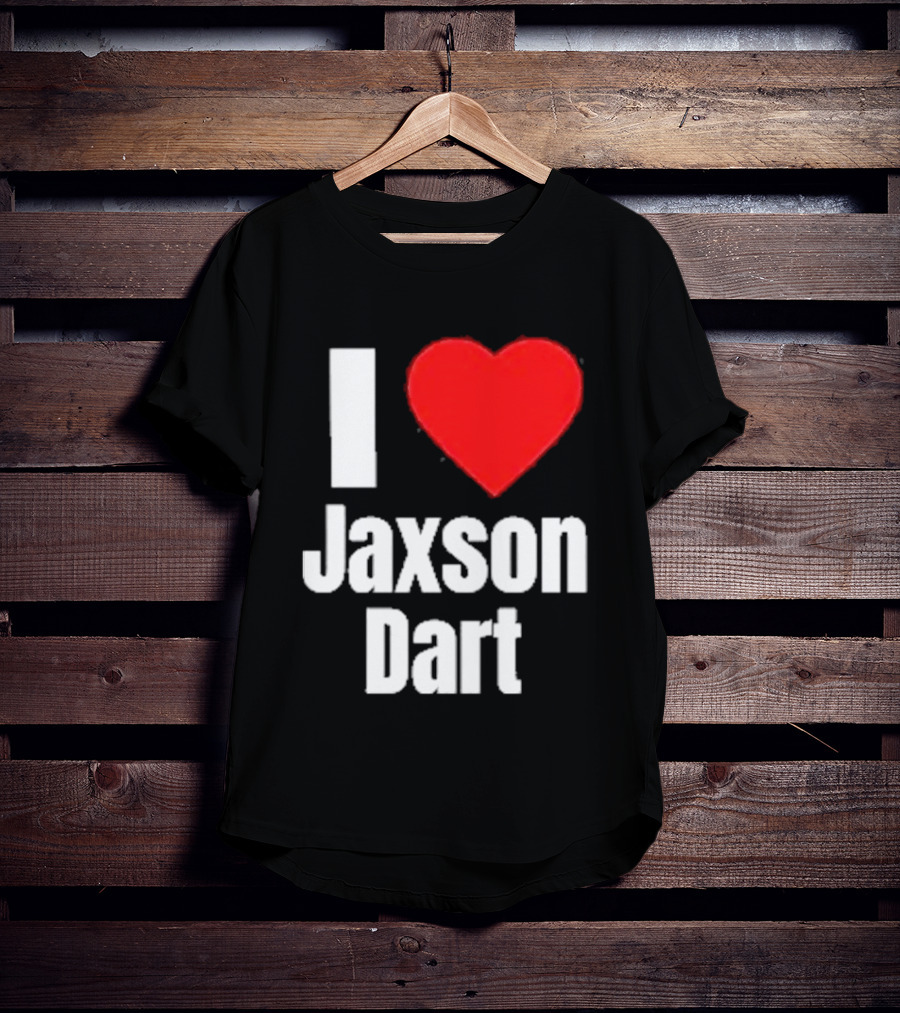 I Heart Jaxson Dart Fan Support T-Shirt