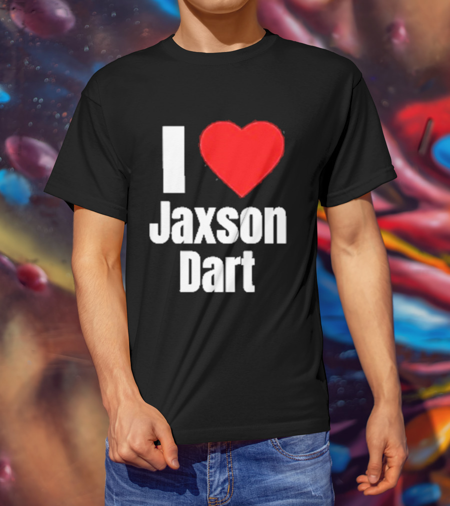 I Heart Jaxson Dart Fan Support T-Shirt