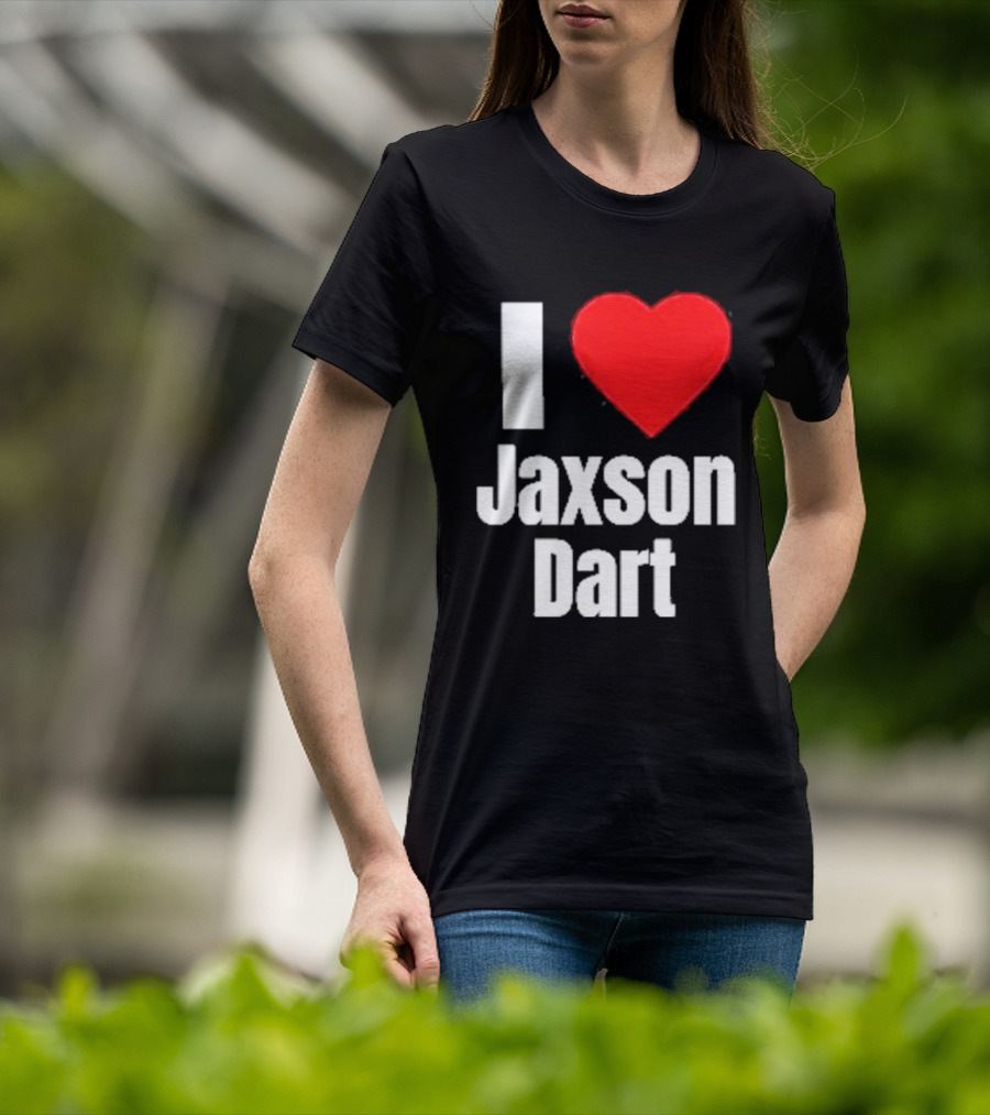 I Heart Jaxson Dart Fan Support T-Shirt