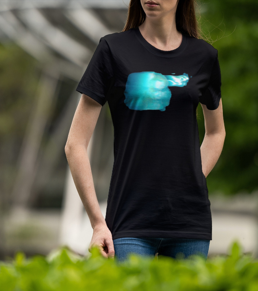 Phoebe Bridgers The Lost Tour 2026 Cyan Electric Aura T-Shirt