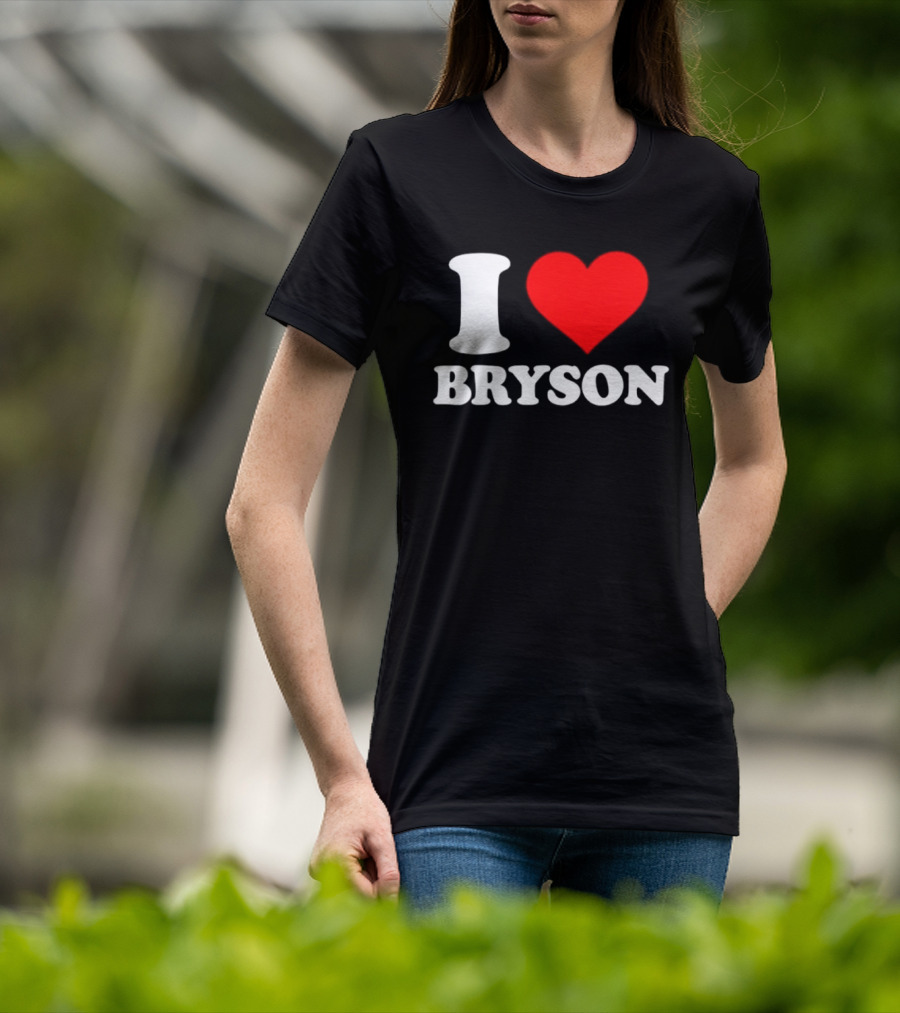 PGA Tour I Love Bryson Golf Professional Golfer T-Shirt