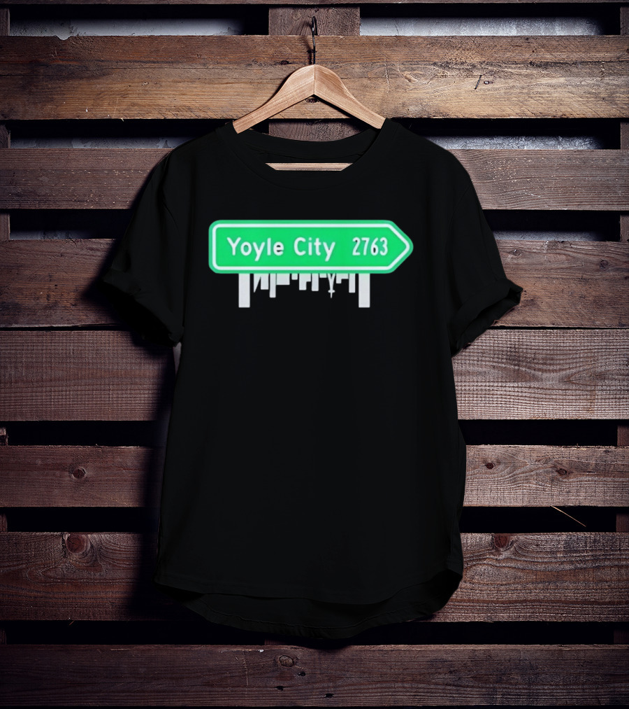 Yoyle City 2763 Road Sign Battle For Dream Island Series T-Shirt