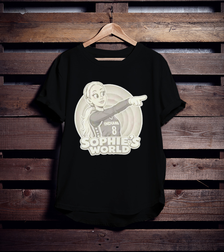 Indiana Fever Sophie's World 8 Basketball Swag T-Shirt