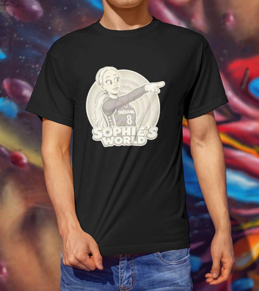 Indiana Fever Sophie's World 8 Basketball Swag T-Shirt