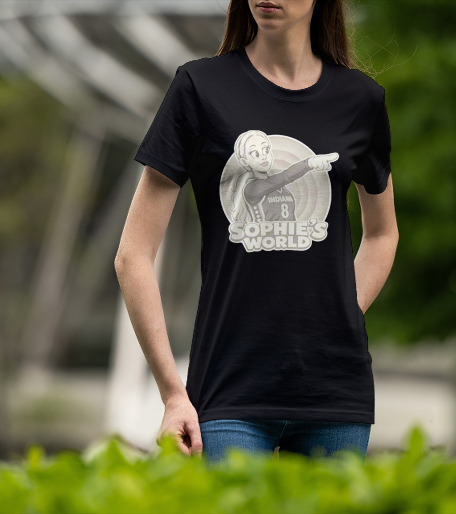 Indiana Fever Sophie's World 8 Basketball Swag T-Shirt