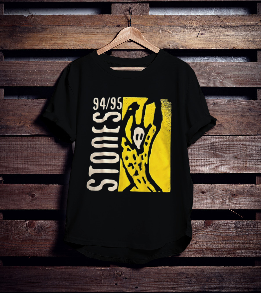 Stones 94 95 Yellow Voodoo Creature Sketch T-Shirt
