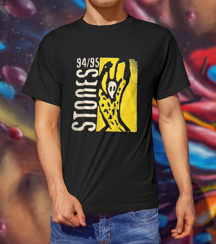 Stones 94 95 Yellow Voodoo Creature Sketch T-Shirt