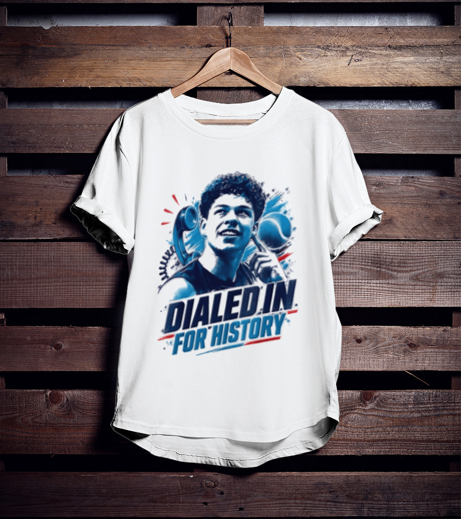 Ben Shelton Dialed In For History Tennis US Open T-Shirt