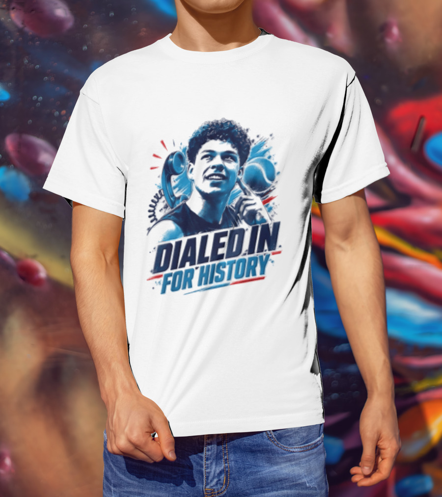 Ben Shelton Dialed In For History Tennis US Open T-Shirt