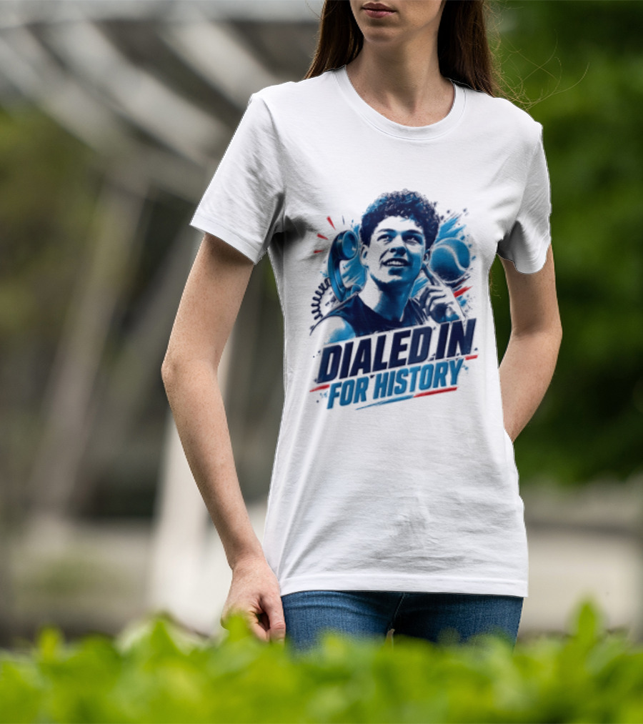 Ben Shelton Dialed In For History Tennis US Open T-Shirt