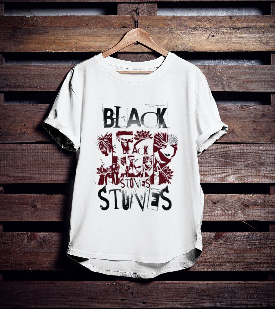 Black Stones Nana Anime Band Blast Manga Series T-Shirt