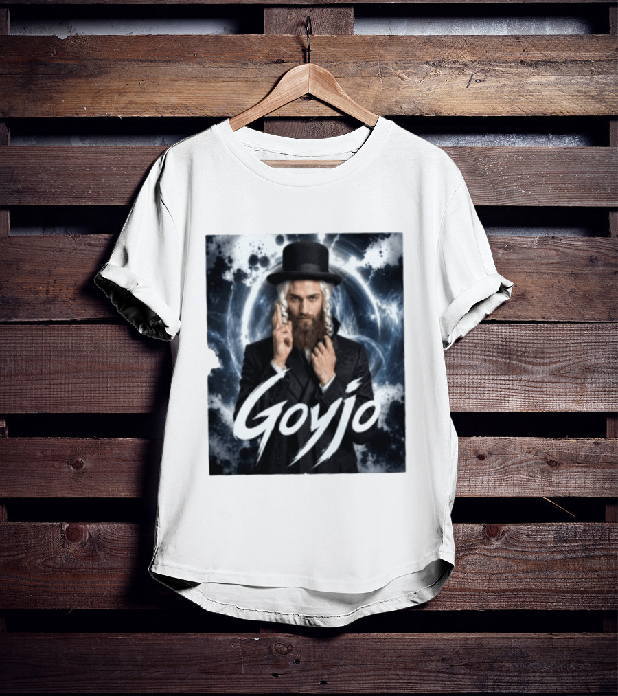 Goyjo Hasidic Top Hat Peys Mysterious Aura T-Shirt