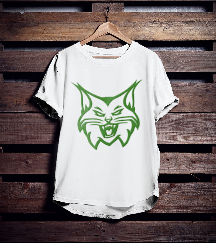 Kentucky Wildcats NCAA Green Snarling Cat Head T-Shirt