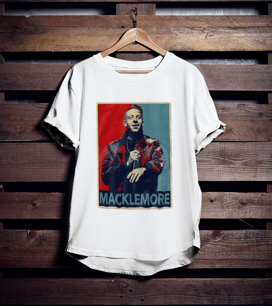 Macklemore Music Icon Red Blue T-Shirt