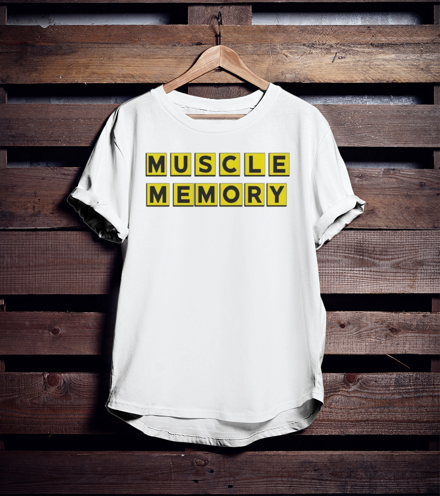 Muscle Memory Fitness Gym Workout Bodybuilding Motivation T-Shirt