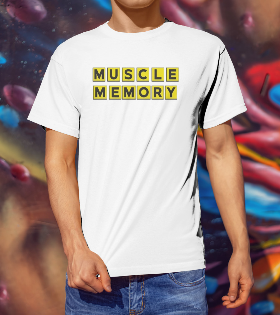 Muscle Memory Fitness Gym Workout Bodybuilding Motivation T-Shirt