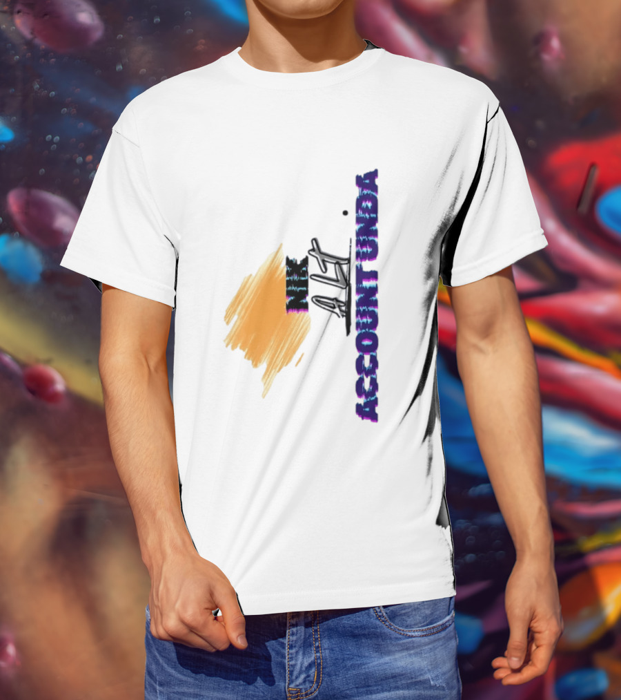 Nik Alt Aggountuda Glitch T-Shirt