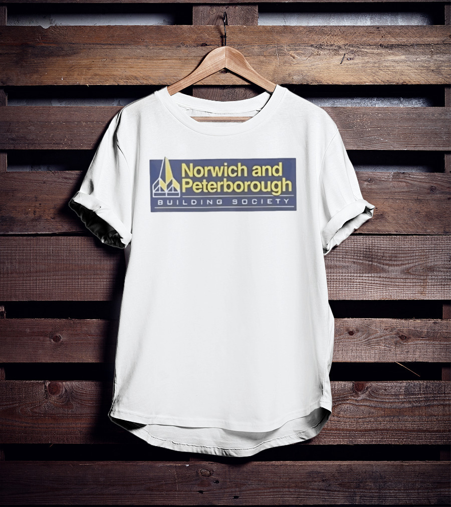 Norwich And Peterborough Building Society Emblem And Name T-Shirt