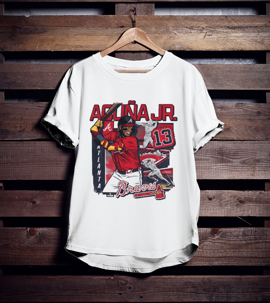 Acuña Jr. Atlanta Braves 13 Baseball Player MLB T-Shirt