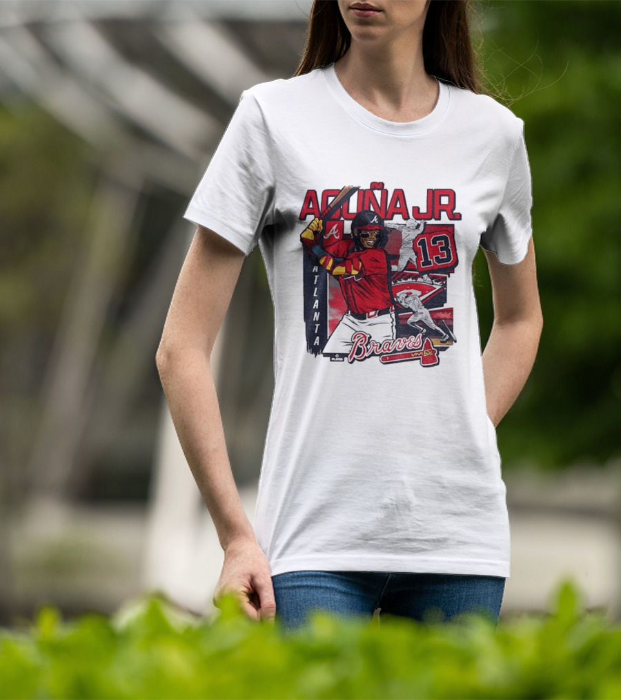 Acuña Jr. Atlanta Braves 13 Baseball Player MLB T-Shirt