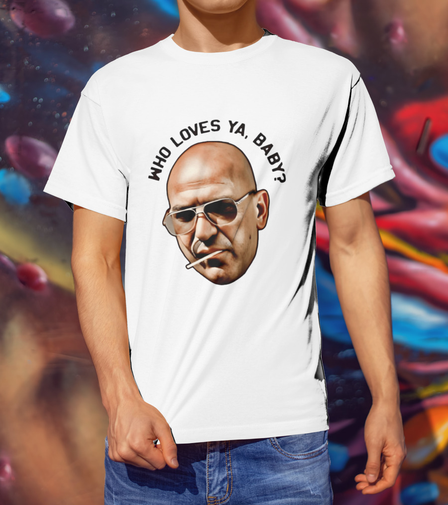 Who Loves Ya Baby Theo Kojak T-Shirt